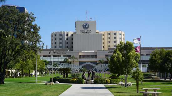 Loma Linda University The Loma Linda University building in Loma Linda, California.