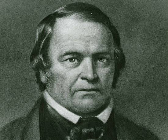 A portrait of William Miller, whose preaching on Daniel 8:14 led to an understanding of the Three Angels' Message.