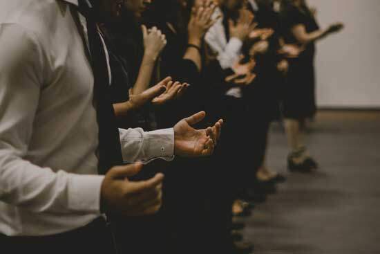 Hands Uplifted People worshiping God with hands uplifted