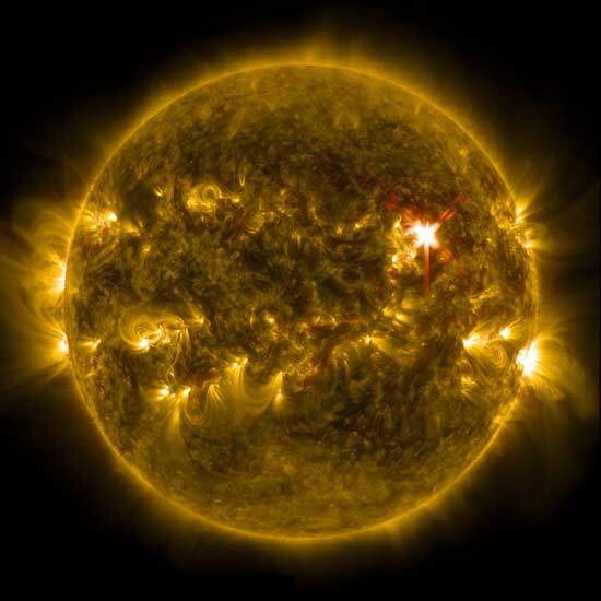 Earth burning The earth burning with fire as it will in God's final judgment before He makes the earth new