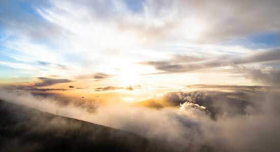 Light piercing through the clouds Light piercing through the clouds as it will at the second coming of Jesus Christ