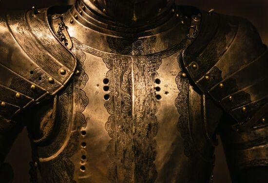 Metal breastplate Metal breastplate as we study about the Breastplate of Righteousness in Ephesians 6-14 and how it protects our heart.