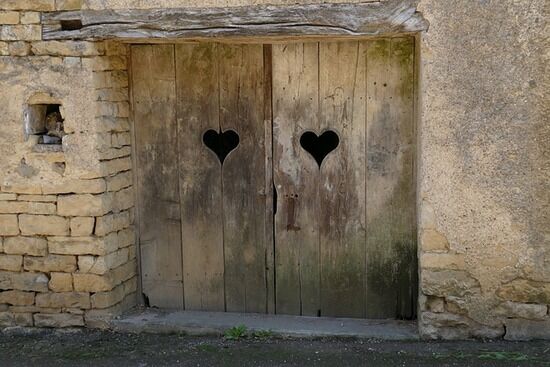 Wooden door A wooden door illustrating that Jesus is the door to eternal life