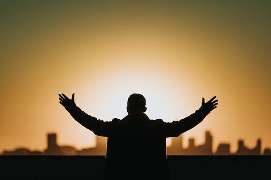 The earth burning up with fire, as it will when Jesus makes it new at the end of the world