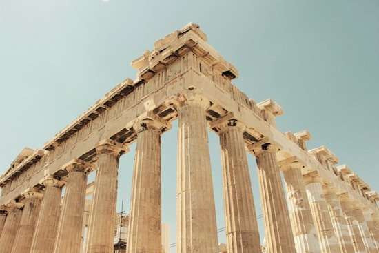 Athens Greece Ancient Greek ruins, places Andrew might have visited to spread the Gospel