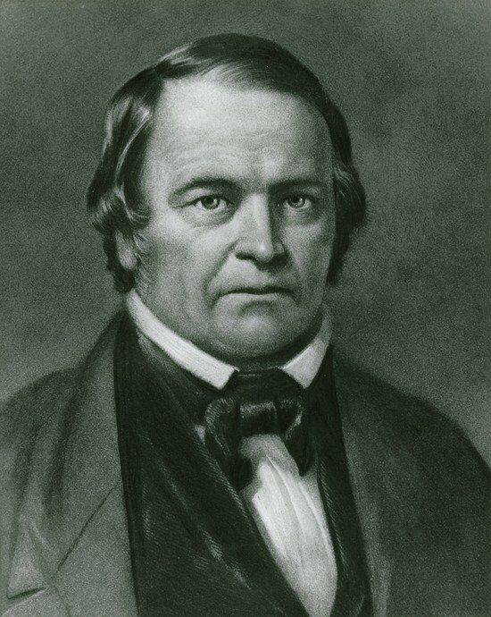 A black-and-white image of William Miller