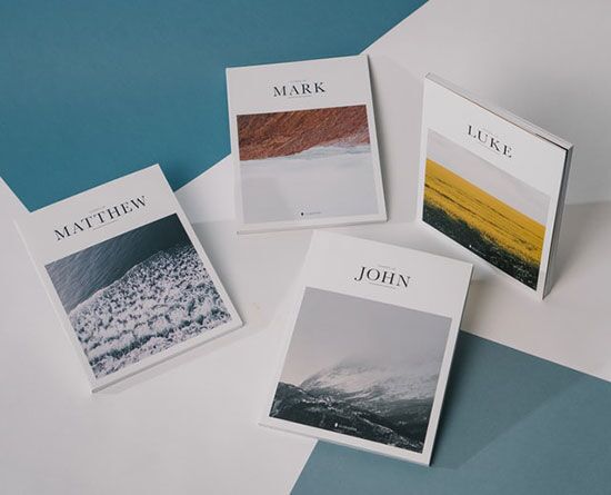 Four Gospel Books The 4 Gospel books of Matthew, Mark, Luke and John as we learn why the New Testament includes four accounts of the Gospel.