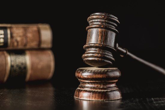 Wooden Gavel A wooden gavel representing judgment