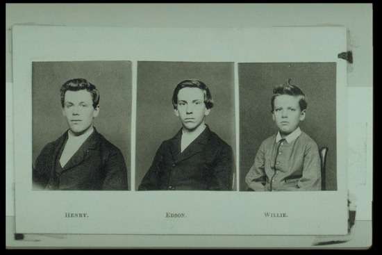 Ellen White Children Ellen White's children, Henry, Edson, and Willie
