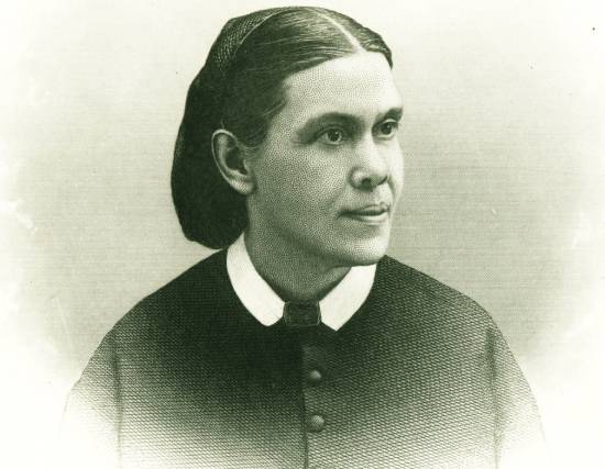 A portrait of Ellen White, whose work helped make sense of Bible prophecy.